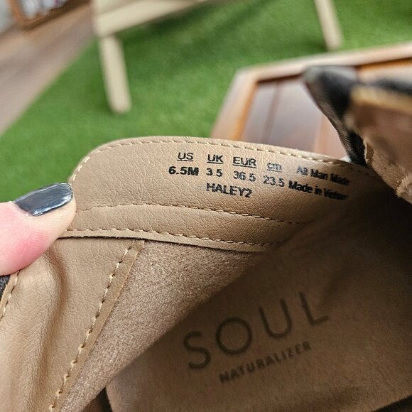 Soul Naturalizer Wedge Zip Up Ankle Bootie Style Hailey 2 - Picture 7 of 9